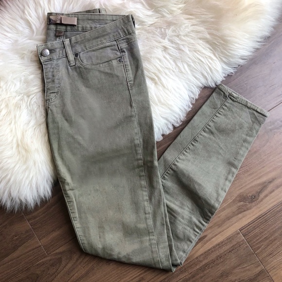 PAIGE Denim - PAIGE Verdugo Jegging Skinny Jeans in Crete Olive